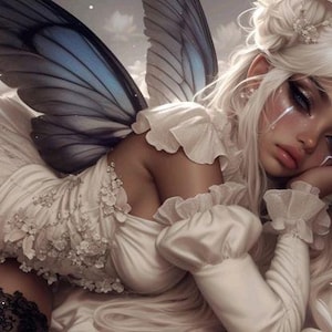 Weeping Mothmaiden Spirit Companion: Lunar Healing, Dream Magic