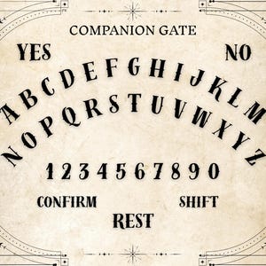 Spirit Companion Pendulum Board: Daily Communication Gate (PDF Downloadable Instructions Included