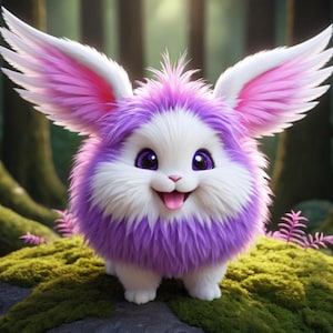 Rare - Pufflume of Everpetal Hollow — Spirit of Comfort, Dreamlight, and Whispered Joy