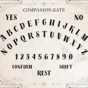 Spirit Companion Pendulum Board: Daily Communication Gate (PDF Downloadable Instructions Included