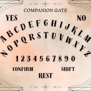 Spirit Companion Pendulum Board: Daily Communication Gate (PDF Downloadable Instructions Included