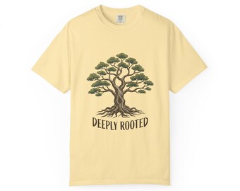Deeply Rooted Tree Shirt, Gnarled Tree T Shirt, Tree of Life