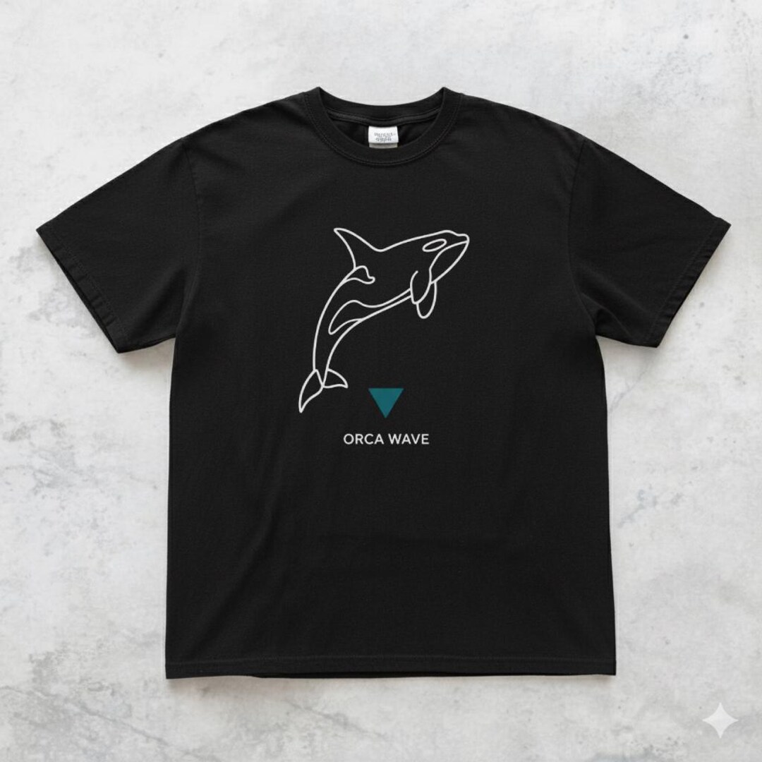 Orca Wave Shirt, Killer Whale T-shirt, Ocean Conservation Top, Marine ...