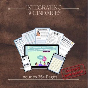 Integrating Boundaries Learning Tool Digital Curriculum Printable Course