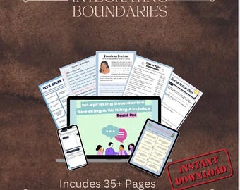 Integrating Boundaries Learning Tool Digital Curriculum Printable Course