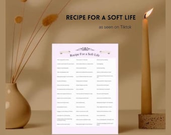 Recipe For Soft Life ~ Solo Dates Self Care Gift