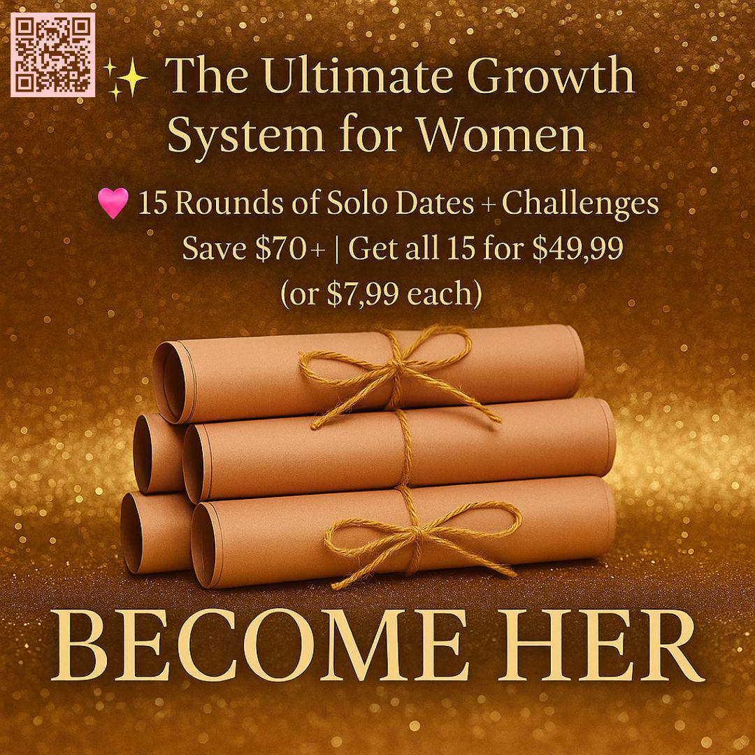 Solo Dating Growth System – All 15 Rounds (Save 70+ dollars) Solo Growth Journey Self-Love system