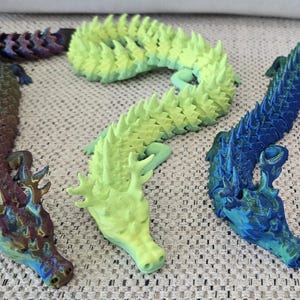 Articulated Dragon, Art, toy, 3d print, Fidget Toy, Desk Stress Toy, Dragon Decoration, Figurine, Egg, Sensory Stress Fidget-Articulated