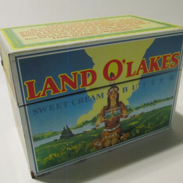 Land O Lakes Box - Etsy