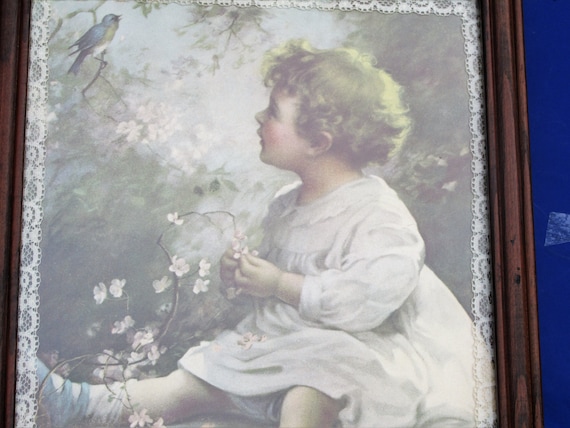 Artist Zula Kenyon's Song of the Bluebird Framed Print - Etsy