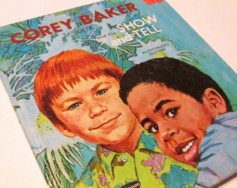 Whitman Tell-a-Tale Children&#39;s Book Corey Baker Show and Tell