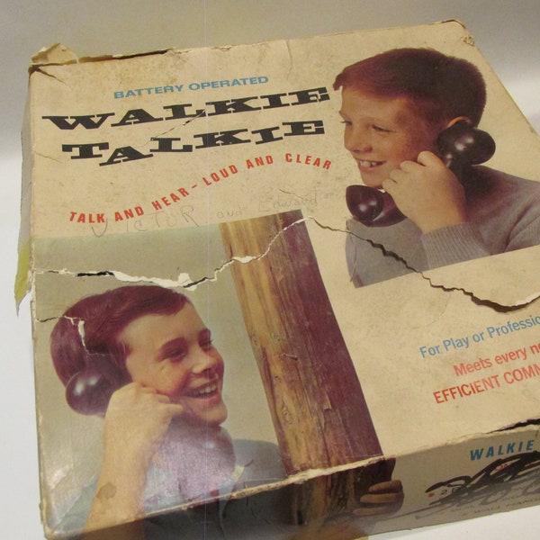 Brumberger Telephone Battery Operated Walkie-Talkies