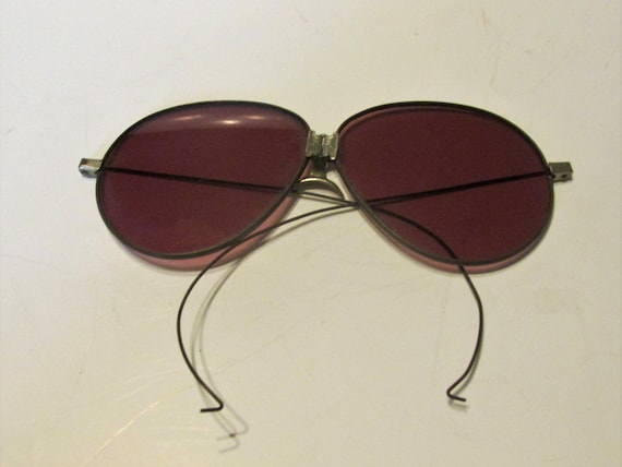 ヴィンテージ 折り畳み アビエイター サングラス Antique Aviator Folding Glasses / 1940's - Etsy 日本
