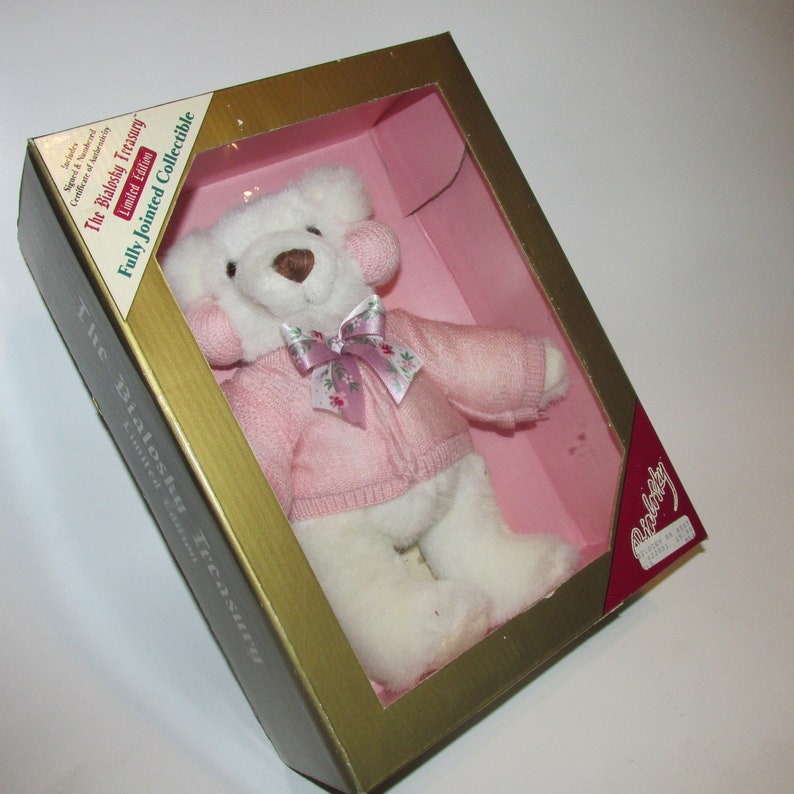 The Bialosky Treasury Limited Edition Jointed Bear Molly - Etsy