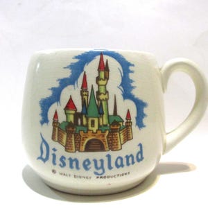 Rare Disneyland Mug - Etsy