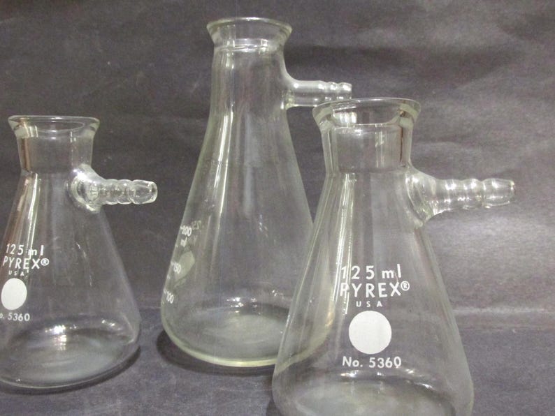 Science Pyrex Science Pyrex 500 ML Narrow Mouth Graduated Erlenmeyer Flask , EXAX ...
