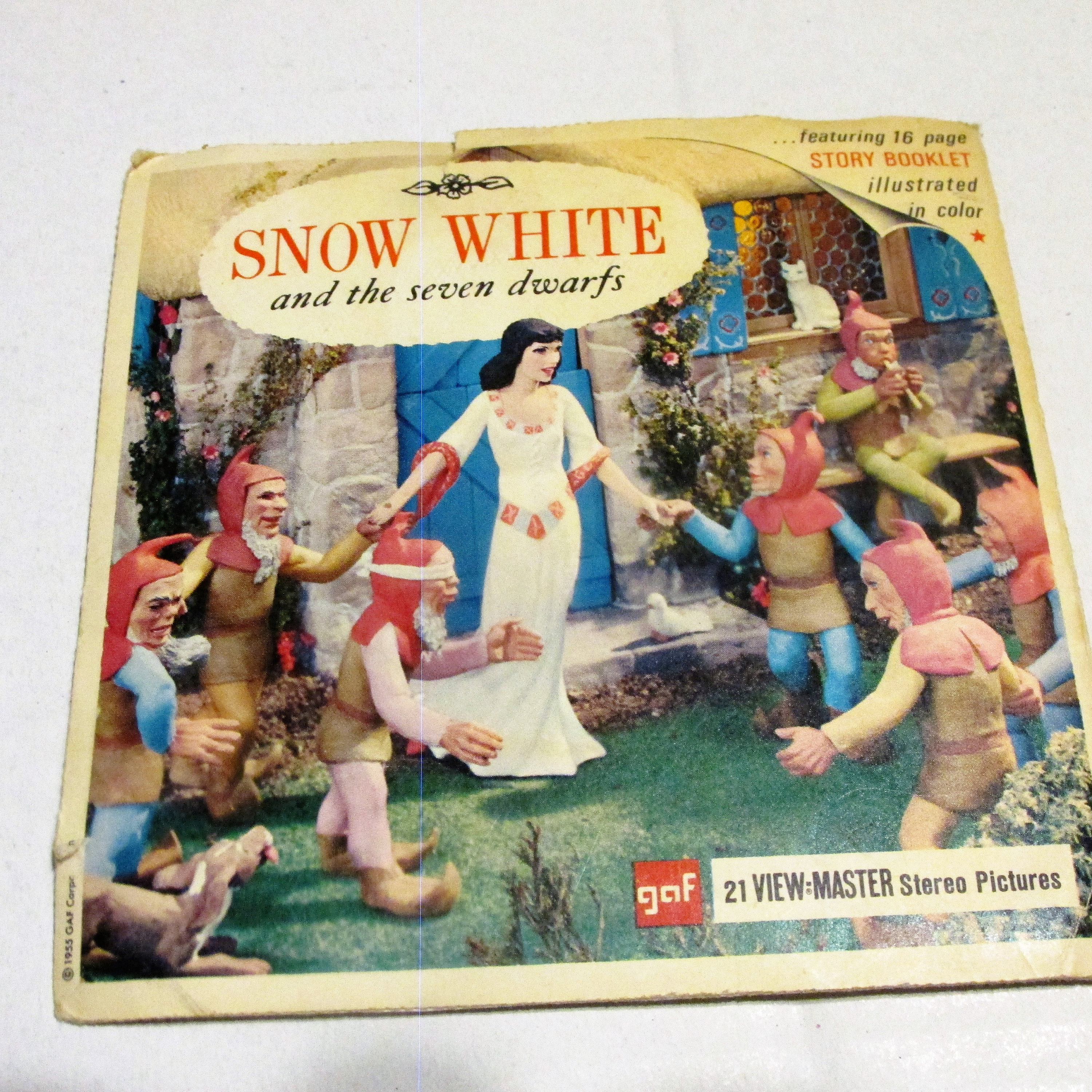 Disney Snow White and the Seven Dwarfs, 3 Reel Viewer Master