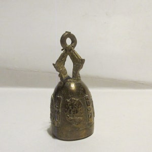 Brass Ornate Monastery /Sanctuary 4 Panel Bell