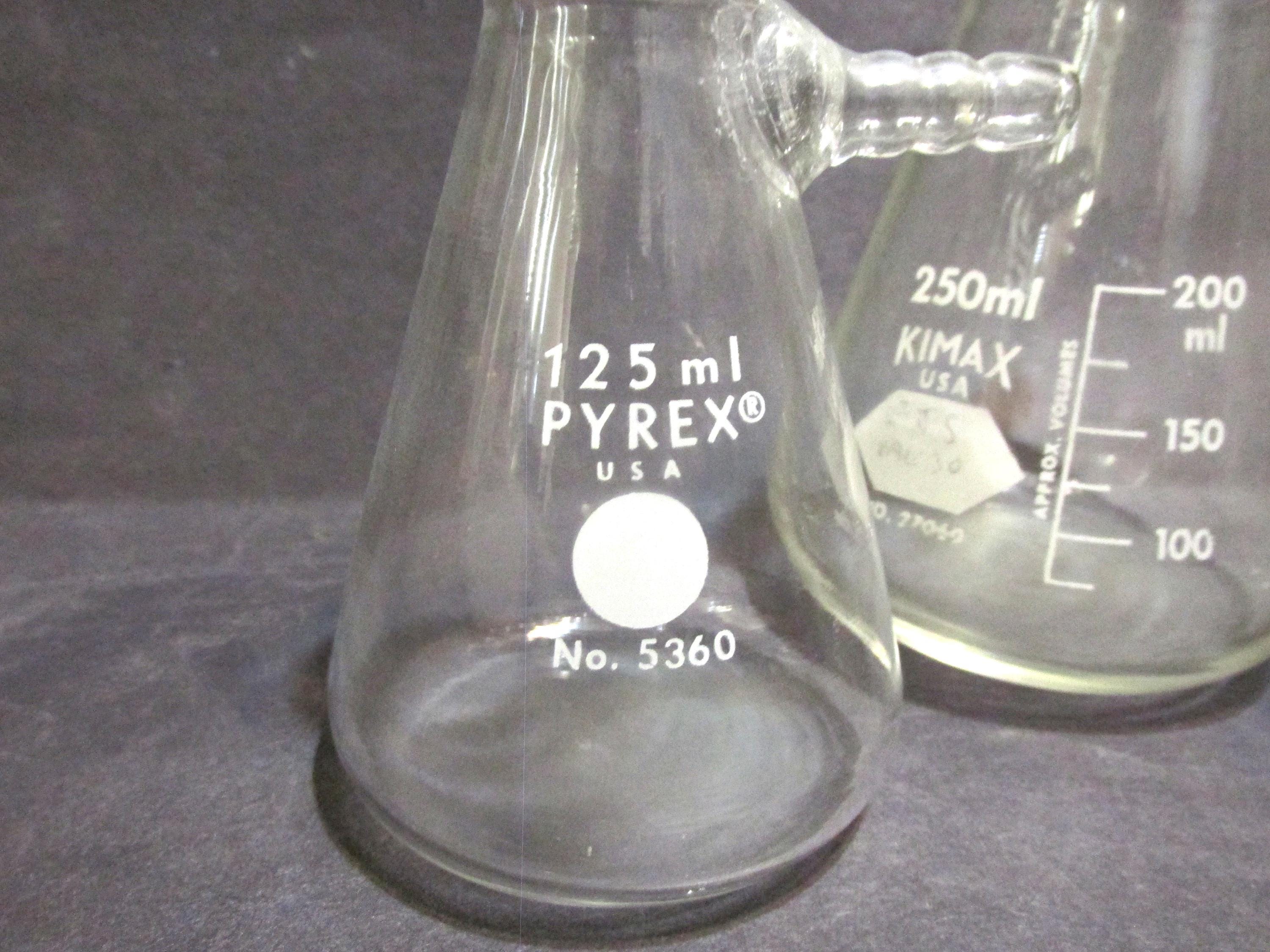 Science Pyrex Science Pyrex 500 ML Narrow Mouth Graduated Erlenmeyer Flask , EXAX ...