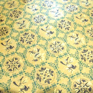 Dutch, Pennsylvania Dutch Folk Art Bird with Metallic Accents Wrapping Paper / Crafts