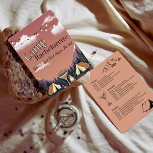 Camp Bachelorette Itinerary Mountain Schedule Outdoor Guide Rustic Planning Summer Celebration Tent Schedule Glamping Weekend Nature Bride