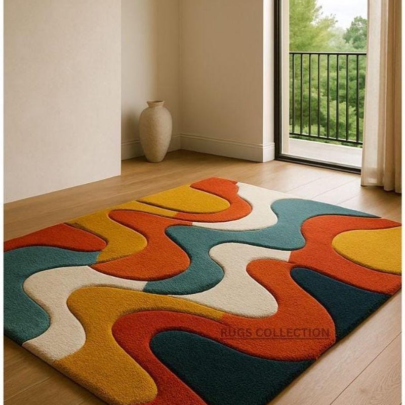 Wavy Rug - Etsy