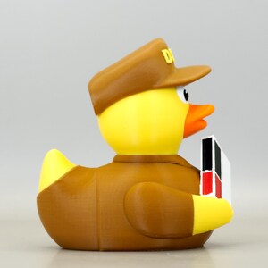 Delivery Duck: Customizable Hat 3D printed duck, Package carrier gift bild 5