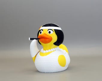 Flapper Duck: 3D Printed 1920s Themed Collectible