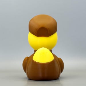 Delivery Duck: Customizable Hat 3D printed duck, Package carrier gift bild 6