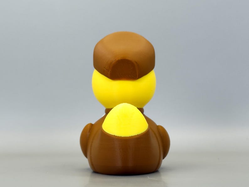 Delivery Duck: Customizable Hat 3D printed duck, Package carrier gift bild 6