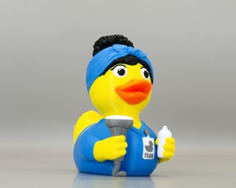 Sonographer Duck: Ultrasound Tech Gift, Medical Duck, 3D Printed Collectible