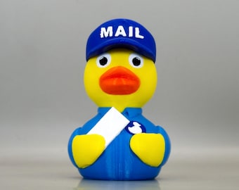 Mailman Duck: Customizable Postal Delivery Gift for Cruise Ducking and Mail Fans