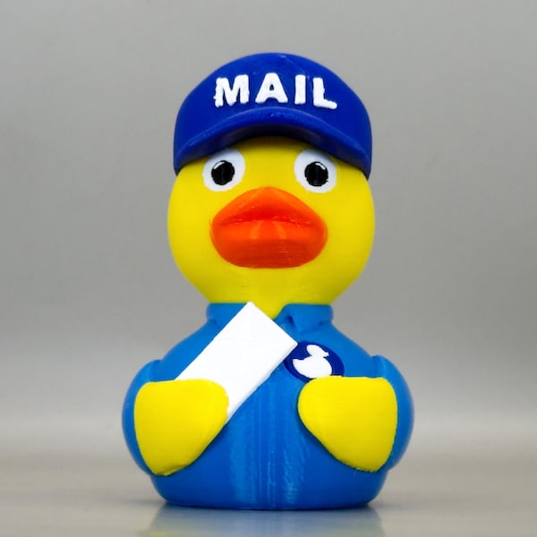 Cartero Pato: Regalo personalizable para los amantes de los cruceros y el correo.