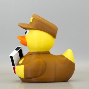 Delivery Duck: Customizable Hat 3D printed duck, Package carrier gift bild 7