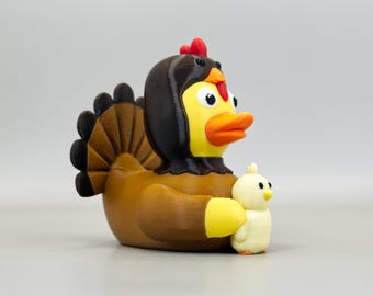 Canards De Thanksgiving – Lot De Canards Imprimés 5 Cm, Décoration De Table Automnale, Jouets Festifs Pour Enfants Et Adultes