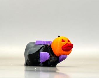 Headless Duckman: Horror themed cruise hiding, spooky collectible