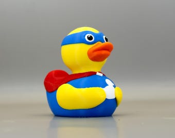 Super Duck: 3D Printed Collectible, Superhero Themed Gift