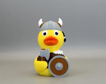 Viking Cruise Duck: Norse Themed 3D Printed Duck