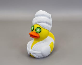 Spa Duck: Self Care Theme Cruise Duck or Relaxation Gift