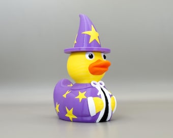 Wizard Duck: 3D Printed Fantasy Duck Collectible