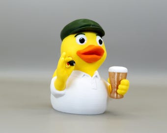 Pub Duck: Beer Lover Gift, Dart Player Duck
