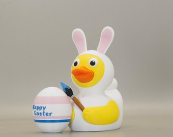 Easter Duck: 3D Printed Duck in Bunny Costume