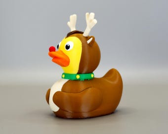 Reindeer Duck: 3D Printed Christmas Duck