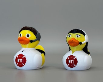 911 Dispatcher Duck: First Responder Gift, Cruise Duck