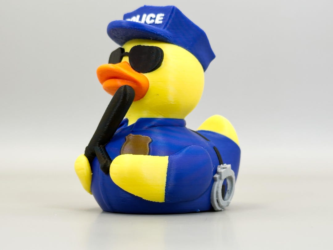 Police Duck: Law Enforcement Themed Duck, Cruise Hiding, Cop Friends - Etsy