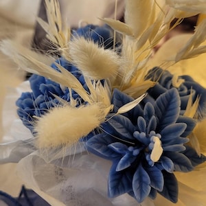 flower bouquet candles