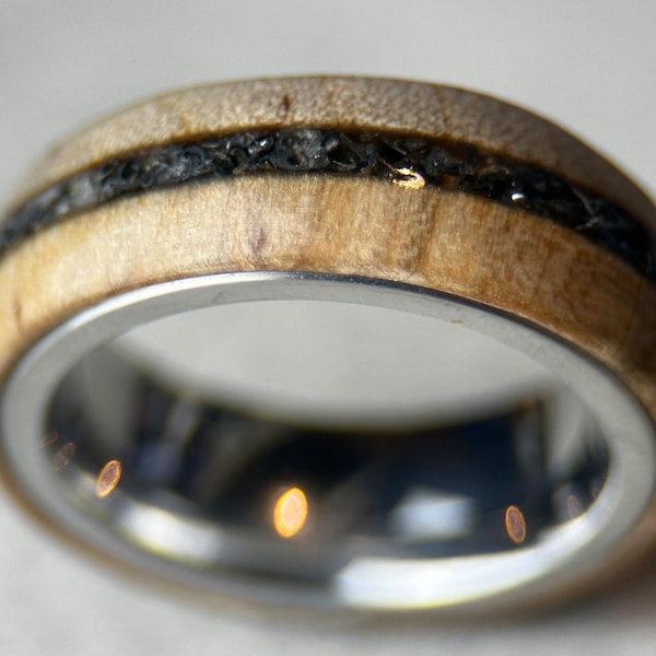 Anillo de desecho de tanque Sherman: alianza militar de la Segunda Guerra Mundial, acero y madera