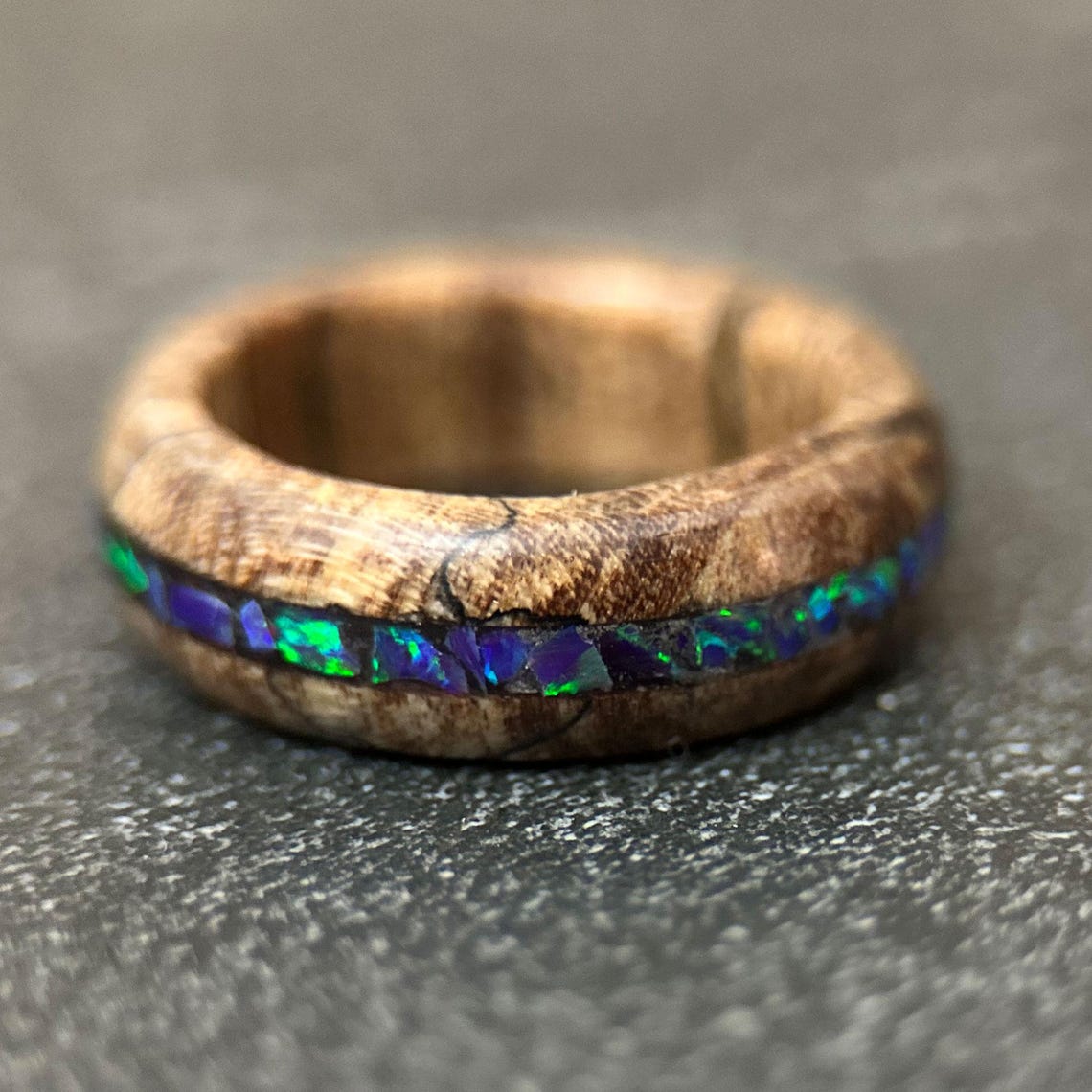 Maple Wood Ring - Etsy