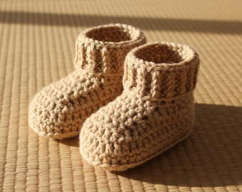 Baby Booties Crochet Pattern Preemie Newborn PDF