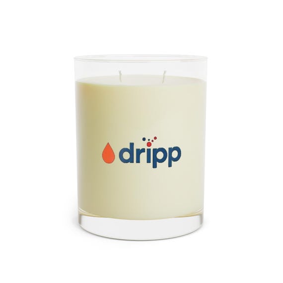 Dripp Scented Candle - Refreshing Aromas for Relaxation, Home Décor, Gifts, Self-Care, Spa Day, Cozy Evenings
